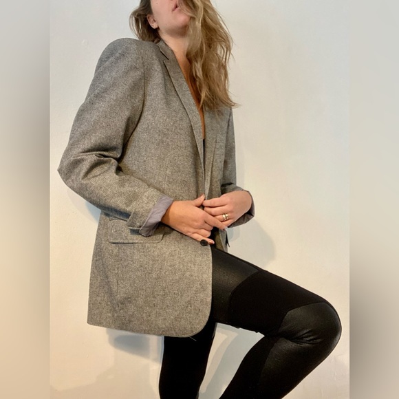 Lands end suit mens suit jacket (worn unisex) - Picture 9 of 16